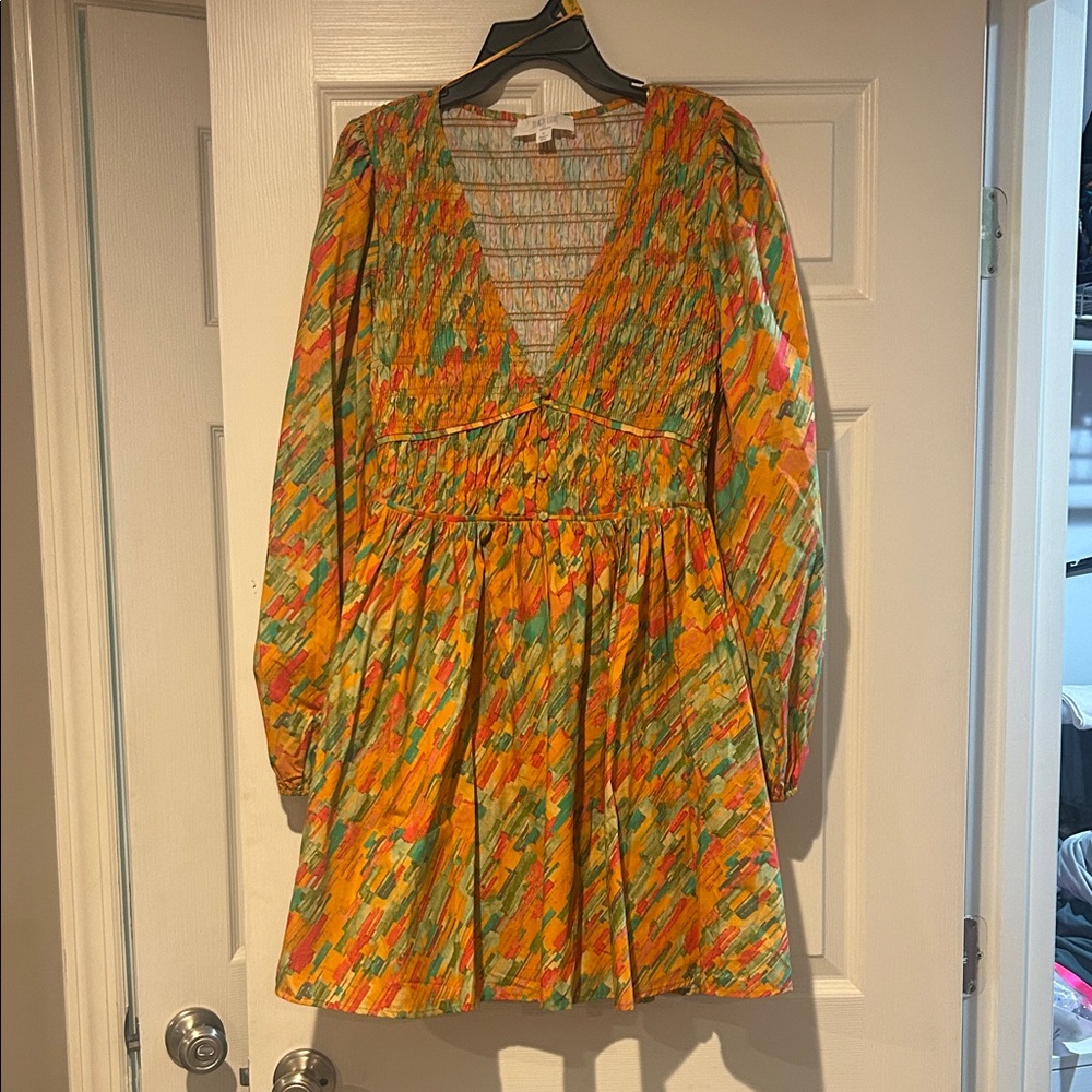 Peach Love California Multicolor Dress